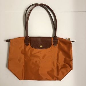 Longchamp Le Pliage Small Nylon Long Handle Tote